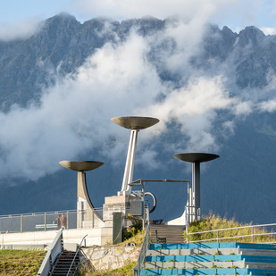 Innsbruck Bergisel - Olympische Feuerschalen