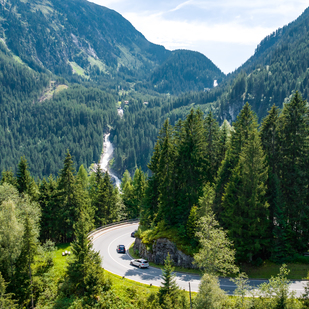 Gerlos Alpine Road