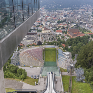 Bergisel ski jump in Innsbruck