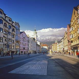 Marie-Theresia-Street in Innsbruck, Tyrol
