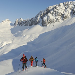 Skitour bei Lech am Arlberg