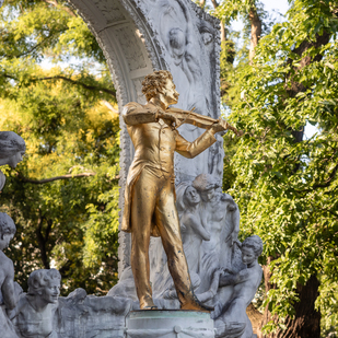 Stadtpark Vienna, Johann Strauss Monument