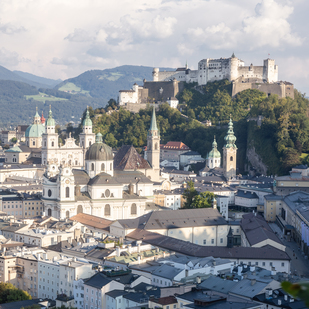 Salzburg, Grüne Stadterlebnisse, Mönchsberg Aussicht