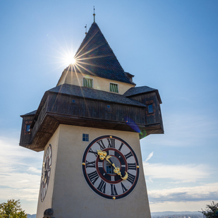 Green City Experiences Graz, Clock Tower on Schlossberg