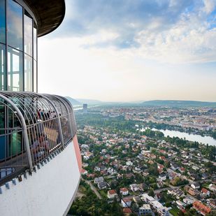 Viewing terrace of the Danube Tower