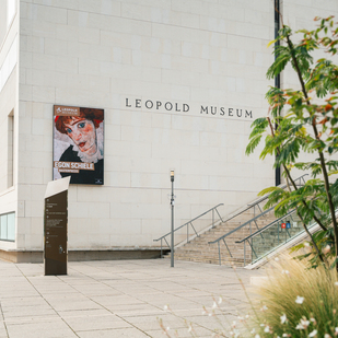 Leopold Museum in Wien, Gebäude, Außenansicht