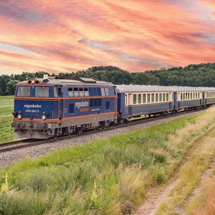 Erlebniszug Leiser Berge im Sommer