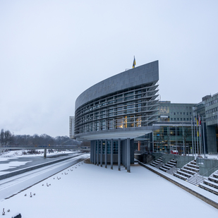 Snow in the cities, St. Pölten