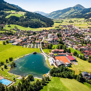 Bauernhaus in Kirchberg in Tirol im Sommer