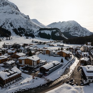 Lech–Tannberg im Winter