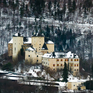 Ritterburg Lockenhaus, Nahaufnahme