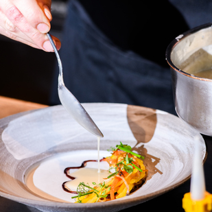 Restaurant JOLA, Veganer Tafelspitz