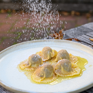 Liegl am Hiegl Restaurant, Carinthian Kletzennudeln