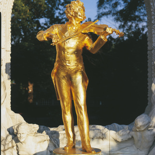 Monument of Johann Strauss / Stadtpark  Vienna