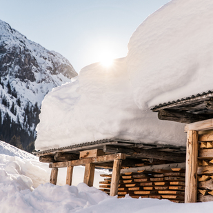 winter holidays in chalet in Lech am Arlberg