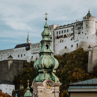 City of Salzburg - The fortress Hohensalzburg